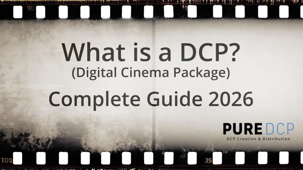 What is a DCP (Digital Cinema Package) - Complete Guide 2026