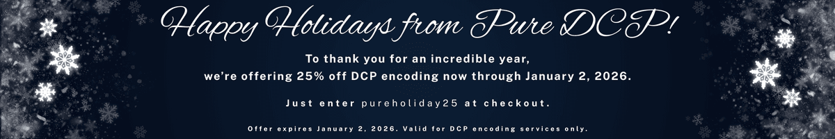 Holiday Discount 25% - Pure DCP